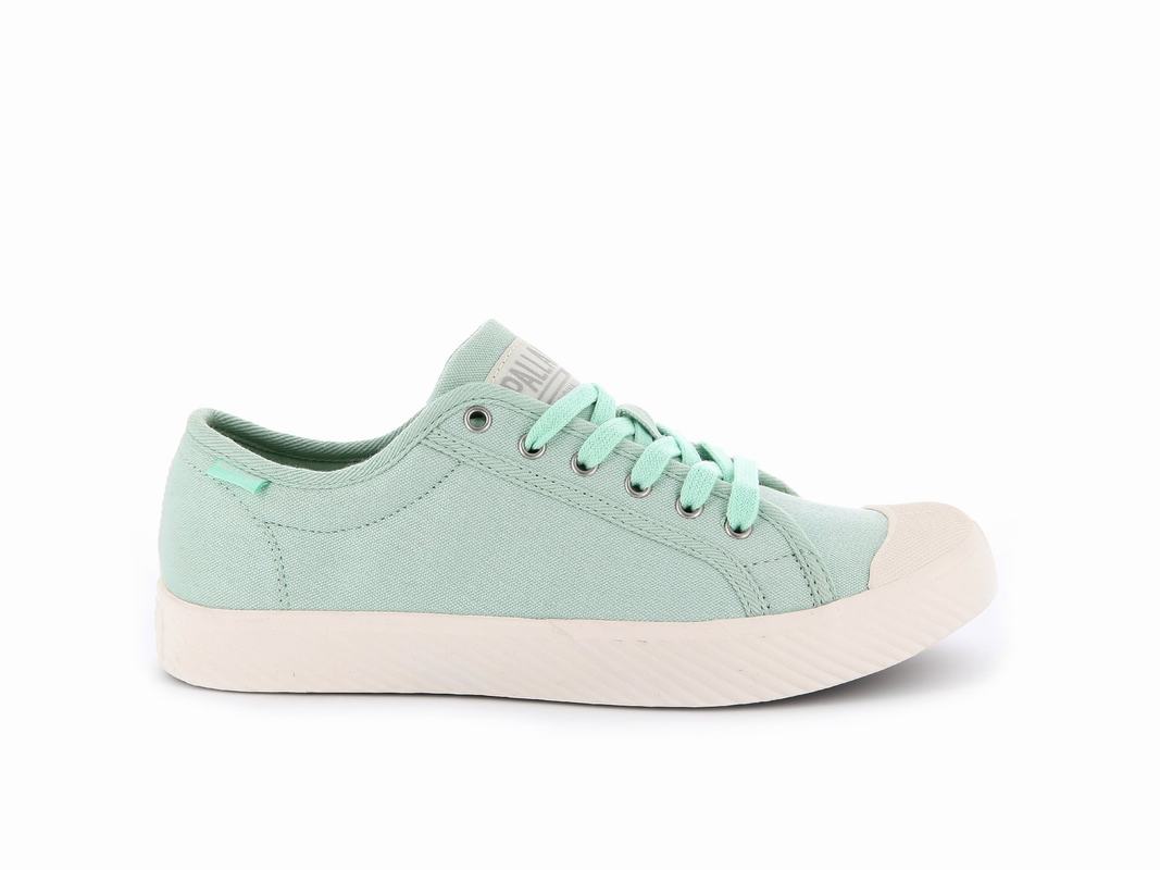 Zapatos Palladium Pallaphoenix Og Canvas Bajas Hombre - Verde Claro ||KSTH-15736||